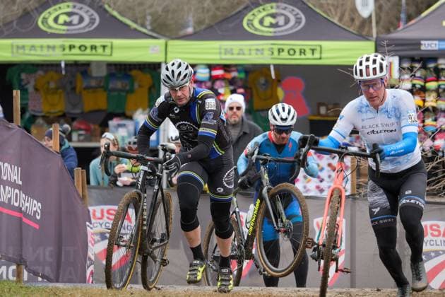 2024 USA Cycling Cyclocross National Championships Riders compete in the 2024 USA Cycling Cyclocross National Championships bicycle race in Louisville, Kentucky, on December 13, 2024. Louisville Kentucky United States  Copyright: xJasonxWhitmanx originalFilename:whitman-2024cycl241213_npyfb.jpg