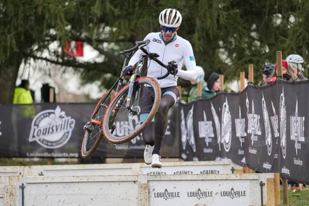 2024 USA Cycling Cyclocross National Championships Riders compete in the 2024 USA Cycling Cyclocross National Championships bicycle race in Louisville, Kentucky, on December 13, 2024. Louisville Kentucky United States  Copyright: xJasonxWhitmanx originalFilename:whitman-2024cycl241213_nplfH.jpg