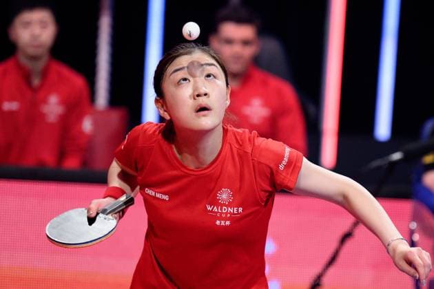 Sport Themen der Woche KW50 Sport Bilder des Tages 241214 Chen Meng of China during the Table tennis, Tischtennis match between Team World and Team Asia on December 14, 2024 in Oslo. Photo: Naina HelÃ n Jama BILDBYRAN kod XY XY0040 bordtennis table tennis pingis landslaget team world china national team, Nationalteam bbeng *** 241214 Chen Meng of China during the table tennis match between Team World and Team Asia on December 14, 2024 in Oslo Photo Naina HelÃ n Jama BILDBYRAN kod XY XY0040 bordtennis table tennis pingis landslaget team world china national team bbeng  Copyright: NAINAxHELENxJAMA BB241214BB622