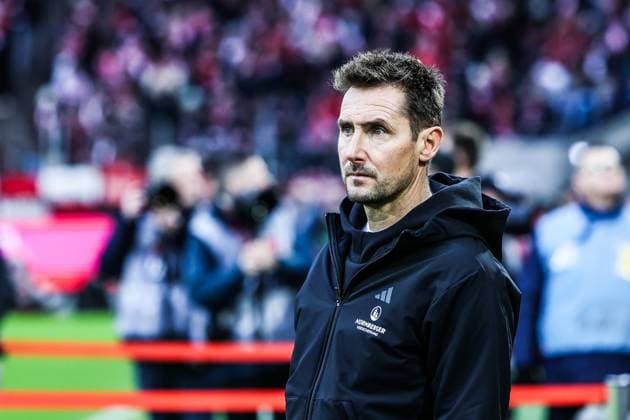 Sport, Football, 2 Bundesliga Season 2024 2025 16 Matchday 1 FC Köln 1 FC Nürnberg 15 12 2024, RheinEnergieSTADION Miroslav Klose Coach 1 FC Nürnberg Köln RheinEnergieSTADION North Rhine-Westphalia Germany