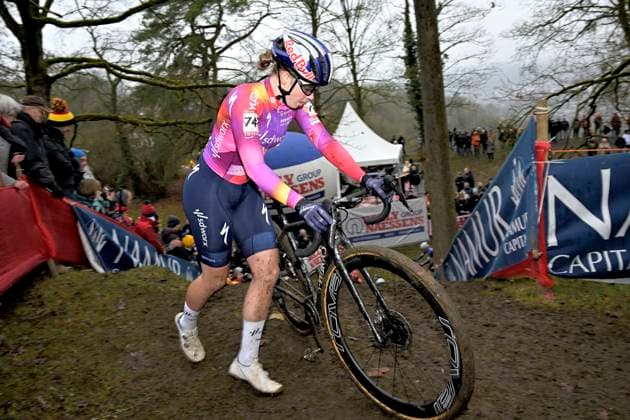 UCI Cyclocross World Cup series 2024-2025 in Namur NAMUR, BELGIUM - DECEMBER 15 : Vas Kata Blanka (HUN) of Sd Worx during the 4th leg of the UCI Cyclocross World Cup series 2024-2025 in Namur, Belgium, 15 12 2024 Namur Belgium  Copyright: xSesx