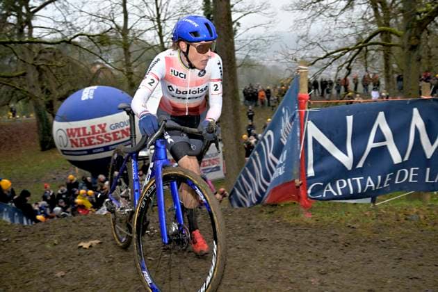 UCI Cyclocross World Cup series 2024-2025 in Namur NAMUR, BELGIUM - DECEMBER 15 : Brand Lucinda (NED) of Baloise Trek Lions during the 4th leg of the UCI Cyclocross World Cup series 2024-2025 in Namur, Belgium, 15 12 2024 Namur Belgium  Copyright: xSesx