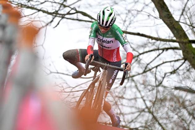 UCI Cyclocross World Cup series 2024-2025 in Namur NAMUR, BELGIUM - DECEMBER 15 : Casasola Sara (ITA) of Crelan - Corendon during the 4th leg of the UCI Cyclocross World Cup series 2024-2025 in Namur, Belgium, 15 12 2024 Namur Belgium  Copyright: xSesx