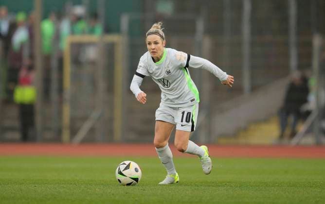 Photo Svenja HUTH Wolfsburg Soccer 1 Womens Bundesliga on Sat 14 12 2024 Werder Bremen VfL Wolfsburg 1 3
