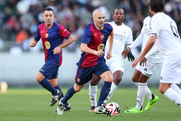 Football, Amuse El Clasico in Tokyo, FC Barcelona - Real Madrid
