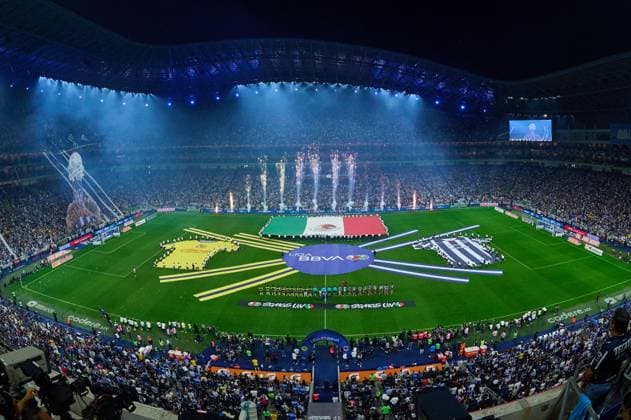 RECORD DATE NOT STATED Liga BBVA MX Apertura 2024 Monterrey vs America - Final Vuelta Protocolo during the final second-leg match between Monterrey and America as part of the Torneo Apertura 2024 Liga MX at BBVA Bancomer Stadium, on December 15, 2024 in Monterrey, Nuevo Leon, Mexico. MONTERREY NUEVO LEON MEXICO  Copyright: xCristianxdexMarchenax 20241215191447_LMX_A24_FV_MTY_AME_PROTOCOLO120