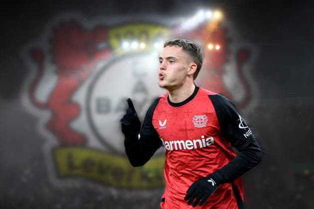 PHOTOMONTAGE Florian WIRTZ has extended his contract with Bayer Leverkusen ARCHIVE PHOTO Â