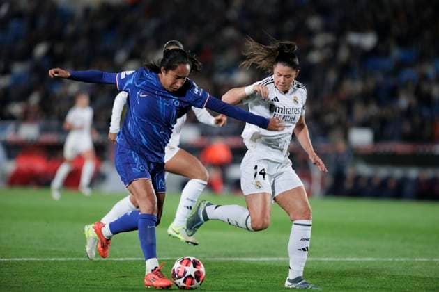 Football, CL, Women, Real Madrid - Chelsea FC