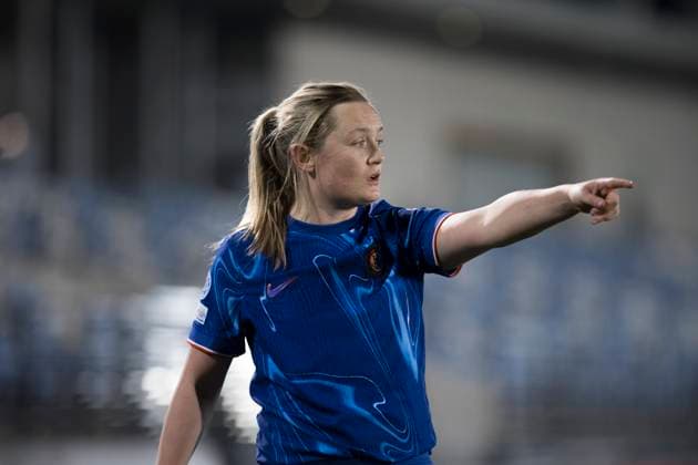 UEFA Women s Champions League - Real Madrid vs Chelsea MADRID, SPAIN -December 17: Erin Cuthbert of Chelsea during the UEFA Women s Champions League match between Real Madrid and Chelsea at Alfredo Di Stefano stadium in Madrid. (Photo by Guillermo Martinez) Madrid Alfredo Di Stefano Stadium Spain Copyright: xGuillermoxMartinezx