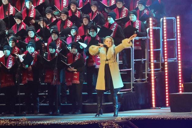 17 12 24 VfB Stuttgart Christmas concert Germany, Stuttgart, 17 12 2024, Football, Bundesliga, VfB Stuttgart Christmas concert Patricia Kelly