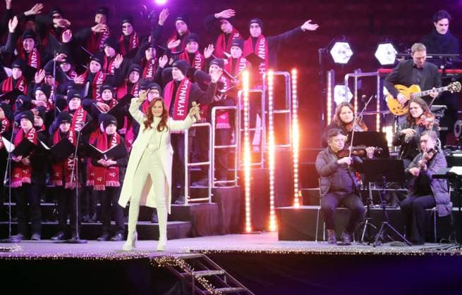 Football, VfB Stuttgart Christmas concert