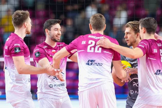 WARSZAWA 17.12.2024 MECZ 4. KOLEJKA GRUPA A LIGA MISTRZOW MEZCZYZN SEZON 2024 2025 --- VOLLEYBALL MENS CEV CHAMPIONS LEAGUE GROUP A MATCH IN WARSAW: PGE PROJEKT WARSZAWA - ACH VOLLEY LJUBLJANA TOBIAS BRAND JEDRZEJ GRUSZCZYNSKI FOT. ANNA KLEPACZKO FOTOPYK NEWSPIX.PL --- newspix.pl POLAND OUT! 