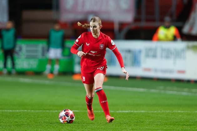 ENSCHEDE, Stadium De Grolsch Veste, 17-12-2024 , season 2024 2025 , UEFA Champions League Women. during the match Twente - Celtic (women), final result 3-0, FC Twente player Rose Ivens Twente - Celtic (women)  x27075985x Copyright: