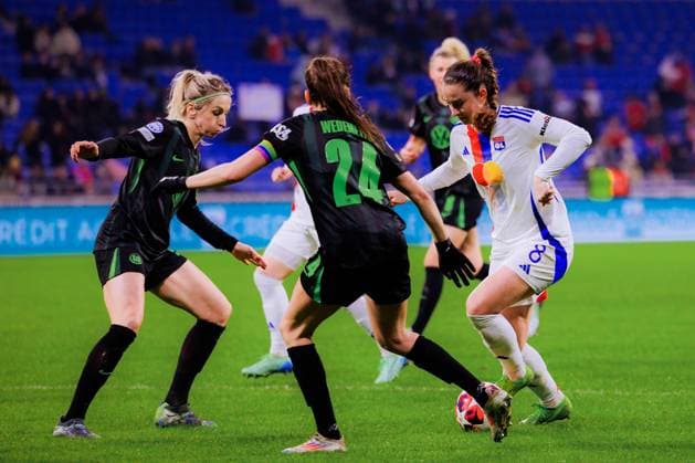 Football, Women, CL, Olympique Lyon - VfL Wolfsburg