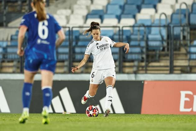 Sandie Toletti (Real), DECEMBER 17, 2024 - Football Soccer : UEFA Women s Champions League group stage Matchday 6 Group B match between Real Madrid C.F. 1-2 Chelsea FC at the Estadio Alfredo Di Stefano in Madrid, Spain. Noxthirdxpartyxsales  (276472297)