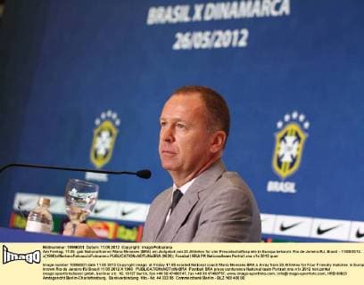 Football, PK of Brazil's national coach Mano Menezes on the upcoming matches