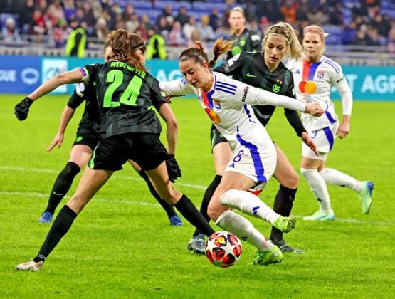 OL WOLFSBURG UEFA CHAMPION LEAGUE PHOTOPQR LE PROGRES Richard MOUILLAUD - Décines-Charpieu 17 12 2024 - OL WOLFSBURG UEFA CHAMPION LEAGUE -OL WOLFSBURG UEFA WOMENS CHAMPIONS LEAGUE FOOT FEMININ Sara Dabritz Décines-Charpieu Rhône Rhône-Alpes France  Copyright: xPHOTOPQR LExPROGRES MAXPPPxRichardxMOUILLAUDx 20241217LPL3350 0786350982st