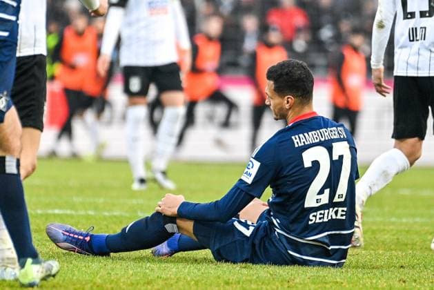 GER, 2 BL, SSV Ulm 1846 vs Hamburger SV 14 12 2024, Donaustadion, Ulm, GER, 2 BL, SSV Ulm 1846 vs Hamburger SV, in the picture Davie Selke Hamburger SV, 27 nordphotoxGmbHx xHafner nph00200