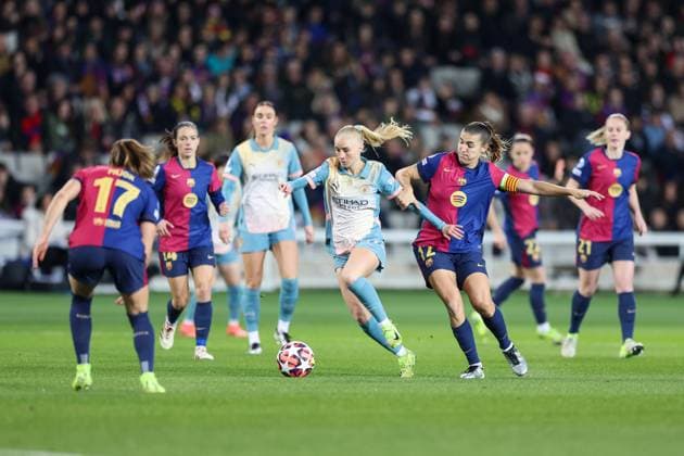 Football, Women, CL, FC Barcelona - Manchester City