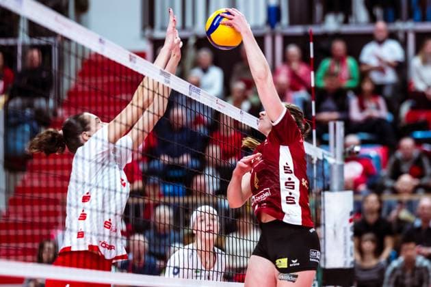 DVV Cup semi-final SC Potsdam Dresdner SC 18 12 2024 DVV Cup semi-final SC Potsdam Dresdner SC 18 12 2024 Copyright: xBEAUTIFULxSPORTS NicolxMarschallx