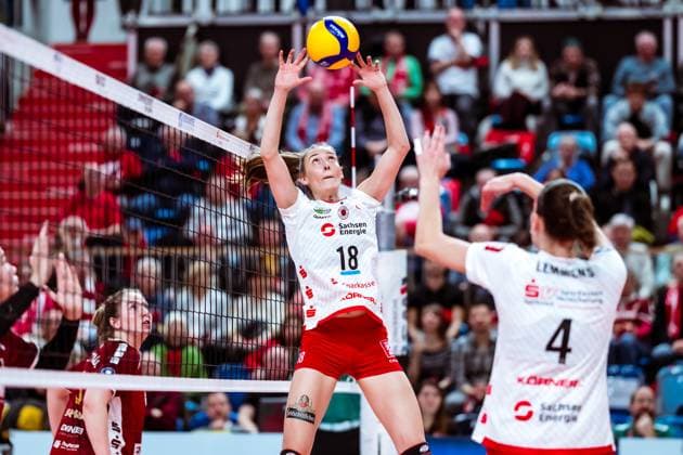 DVV Cup semi-final SC Potsdam Dresdner SC 18 12 2024 DVV Cup semi-final SC Potsdam Dresdner SC 18 12 2024 Copyright: xBEAUTIFULxSPORTS NicolxMarschallx
