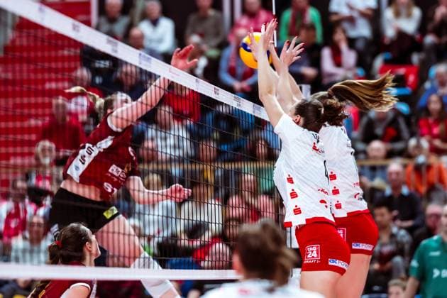 DVV Cup semi-final SC Potsdam Dresdner SC 18 12 2024 DVV Cup semi-final SC Potsdam Dresdner SC 18 12 2024 Copyright: xBEAUTIFULxSPORTS NicolxMarschallx