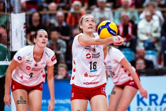 DVV Cup semi-final SC Potsdam Dresdner SC 18 12 2024 DVV Cup semi-final SC Potsdam Dresdner SC 18 12 2024 Copyright: xBEAUTIFULxSPORTS NicolxMarschallx