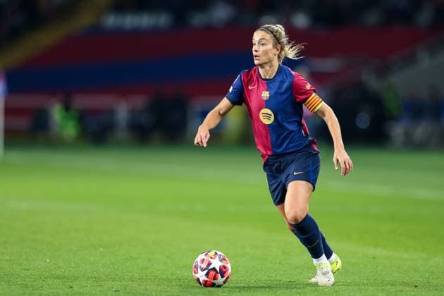 Barcelona, Spain, December 18th 2024: Alexia Putellas (11 FC Barcelona, Barca in action during the UEFA Womens Champions League football match between FC Barcelona and Manchester City at the Estadi Olimpic Lluis Companys in Barcelona, Spain (Judit Cartiel SPP) Copyright: xJuditxCartielx xSPPx spp-en-JuCaSp-JUCA2060