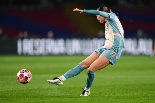 ESP: FC Barcelona, Barca v Manchester City. UEFA Women™s Champions League match. Jill Roord of Manchester City during the UEFA Women™s Champions League match, Group D, date 6, between FC Barcelona and Manchester City played at Lluis Companys Stadium on December 18, 2024 in Barcelona Spain. kpng Copyright: xBaguxBlancox xPRESSINPHOTOx PS_241218_BARW_MAN_073