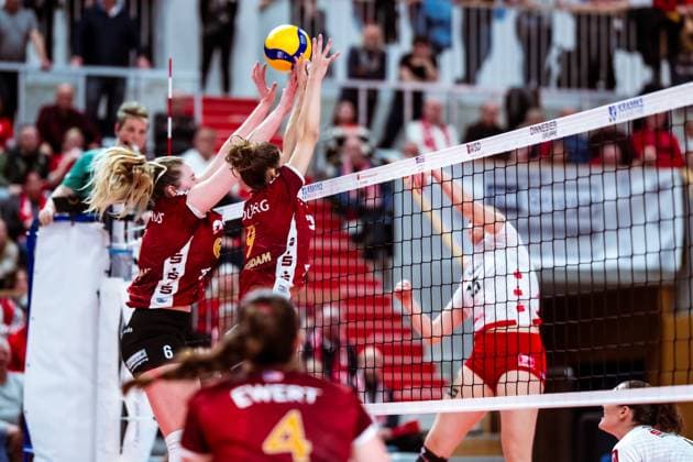 DVV Cup semi-final SC Potsdam Dresdner SC 18 12 2024 DVV Cup semi-final SC Potsdam Dresdner SC 18 12 2024 Copyright: xBEAUTIFULxSPORTS NicolxMarschallx