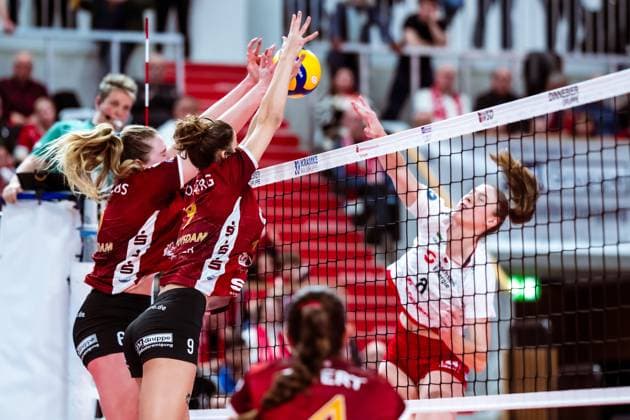 DVV Cup semi-final SC Potsdam Dresdner SC 18 12 2024 DVV Cup semi-final SC Potsdam Dresdner SC 18 12 2024 Copyright: xBEAUTIFULxSPORTS NicolxMarschallx