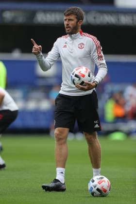 Queens Park Rangers v Manchester United, ManU - Pre Season Friendly - The Kiyan Prince Foundation Stadium July 24, 2021, London, United Kingdom: London, England, 24th July 2021. Manchester United s coach Michael Carrick during the Pre Season Friendly match at The Kiyan Prince Foundation Stadium, London. Picture credit should read: Paul Terry Sportimage London United Kingdom EDITORIAL USE ONLY Copyright: xx ZUMA-20210724_zaf_si1_296.jpg PaulxTerryx csmphototwo755641
