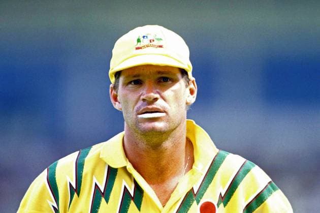 CRICKET ASUTRALIA DEAN JONES, Australian cricketer Dean Jones seen during an undated One Day International cricket game in New Zealand, 1994. ( NO ARCHIVING, EDITORIAL USE ONLY, NO USE IN BOOKS WITHOUT CONSENT NEW ZEALAND  Copyright: xANDREWxCORNAGAx 20241220117893874773