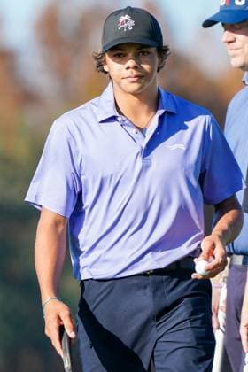 December 20, 2024, Orlando, Florida, USA: Charlie Woods walks off the 18th green at the PNC Championship Pro-Am at the Ritz-Carlton Golf Club. Orlando USA - ZUMAw109 20241220_fap_w109_018 Copyright: xDebbyxWongx