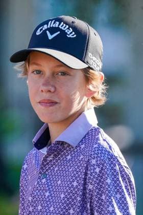 December 20, 2024, Orlando, Florida, USA: Will McGee after the PNC Championship Pro-Am at the Ritz-Carlton Golf Club. Orlando USA - ZUMAw109 20241220_fap_w109_015 Copyright: xDebbyxWongx