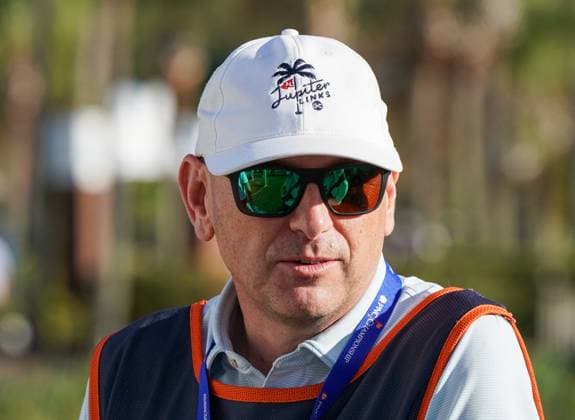 December 20, 2024, Orlando, Florida, USA: Lance Bennett, caddie for Tiger Woods (not pictured) speaks to the media after the PNC Championship Pro-Am at the Ritz-Carlton Golf Club. Orlando USA - ZUMAw109 20241220_fap_w109_017 Copyright: xDebbyxWongx