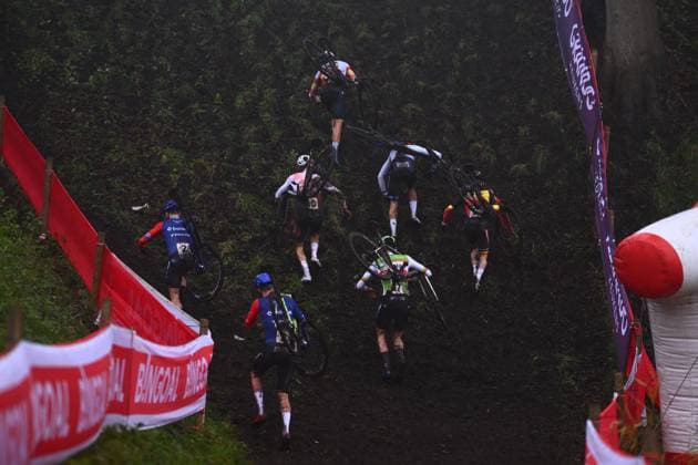 UCI Cyclocross World Cup Hulst 2024 HULST, THE NETHERLANDS - DECEMBER 21 : during the 5th leg of the UCI Cyclocross World Cup series 2024-2025 in Hulst, The Netherlands, 21 12 2024 Hulst The Netherlands  Copyright: xGvgx