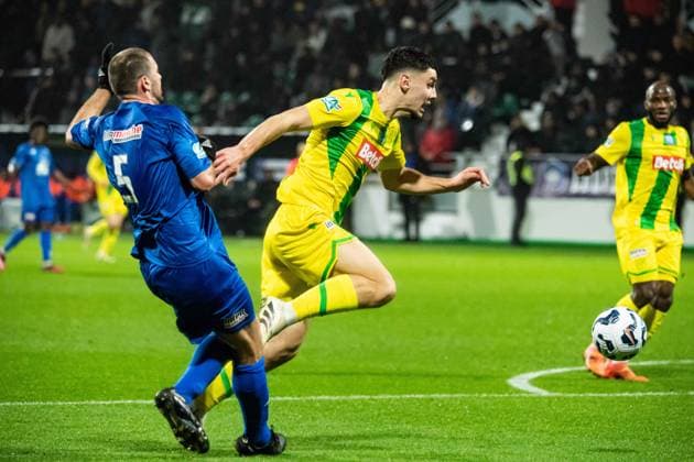 Football, Coupe de France - JA Drancy - FC Nantes