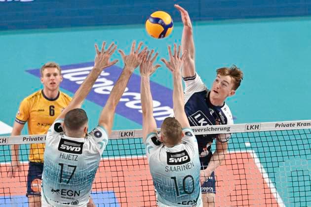 Volleyball, VBL, SVG Lüneburg - SWD powervolleys Düren