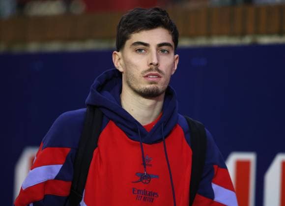LONDON, ENGLAND - DECEMBER 21: Kai Havertz of Arsenal arrives at Selhurst Park ahead of the Premier League match between Crystal Palace FC and Arsenal FC at Selhurst Park on December 21, 2024 in London, England. (Photo by Crystal Pix) SPO  Copyright: xCrystalxPix