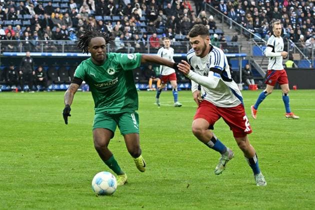 Soccer I Men I Season 2024 2025 I 2 Bundesliga I 17 Matchday I Hamburger SV SpVgg Greuther Fürth I 21 12 2024 Hamburg Hamburg Germany Copyright: xLOBECA NorbertxGettschatx