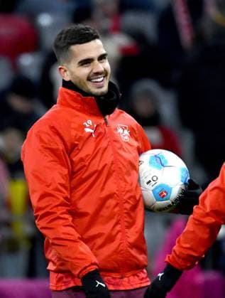 GER, 1 FBL, FC Bayern München vs RB Leipzig 20 12 2024, Allianz Arena, Munich, GER, 1 FBL, FC Bayern München vs RB Leipzig , DFL regulations prohibit any use of photographs as image sequences and or quasi video im Bild Andre Silva Leipzig nordphotoxGmbHx xBratic nph00250