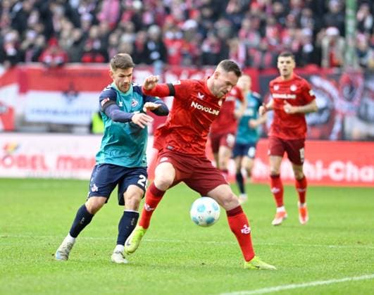 Football 2 Bundesliga Season 2024 25 1 FC Kaiserslautern 22 12 2024 Fritz Walter Stadion 1 FC Kaiserslautern fck 1 FC Köln k Jan Uwe THIELMANN 1 FC Köln , li Boris TOMIAK 1 FC Kaiserslautern 1 FC Kaiserslautern