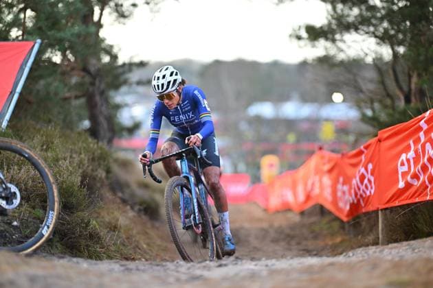 UCI World Cup Zonhoven ZONHOVEN, BELGIUM - DECEMBER 22 : Alvarado Ceylin Del Carmen (NED) of Fenix - Deceuninck in action pictured during the UCI Zonhoven World Cup on December 22, 2024 in Zonhoven, Belgium, 22 12 2024 Zonhoven Belgium  Copyright: xBillyxCeustersx