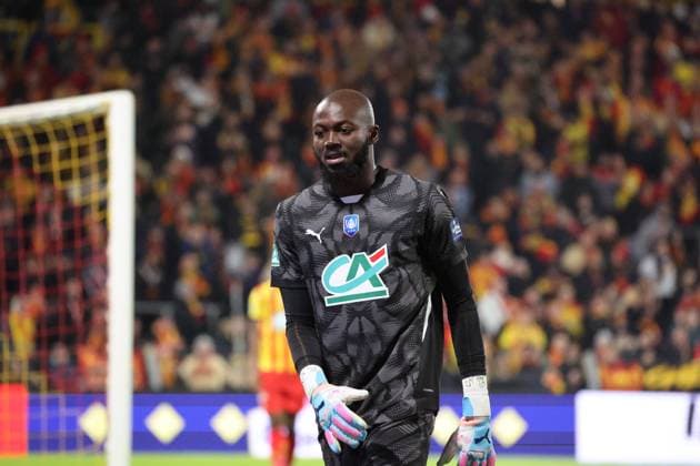 FOOTBALL : RC Lens vs Paris Saint-Germain - Coupe de France 32e de finale - 22 12 2024 HervÃ KOFFI (RC Lens) lors du match RC Lens - Paris Saint-Germain, Coupe de France 32e de finale, stade Bollaert-Delelis, le 22 dÃ cembre 2024  Copyright: xLaurentxSANSONx xPsnewZx