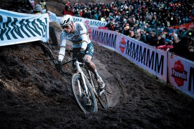 UCI Cyclocross World Cup Zonhoven 2024 ZONHOVEN, BELGIUM - DECEMBER 22 : Van Der Poel Mathieu (NED) of Alpecin - Deceuninck in action pictured during the UCI Zonhoven World Cup on December 22, 2024 in Zonhoven, Belgium, 22 12 2024 Zonhoven Belgium  Copyright: xBcex