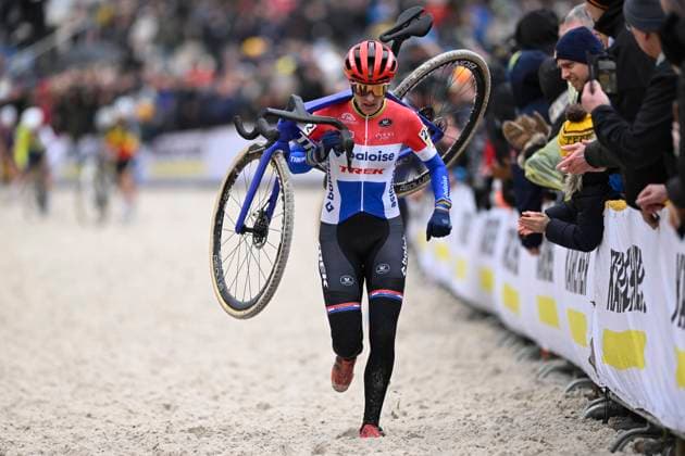 2024 Superprestige Cyclocross Mol MOL, BELGIUM - DECEMBER 23 : Brand Lucinda (NED) of Baloise Trek Lions in action during the 5th leg of the women elite 2024 - 2025 Telenet Superprestige cyclocross race of Mol on December 23, 2024 in Mol, Belgium, 23 12 2024 Mol Belgium  Copyright: xNicoxVereeckenx