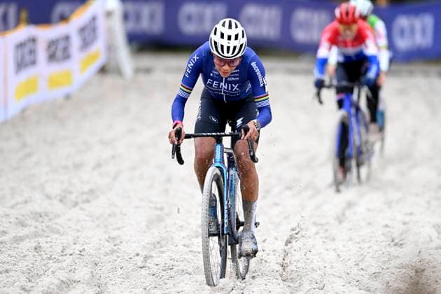 2024 Superprestige Cyclocross Mol MOL, BELGIUM - DECEMBER 23 : Alvarado Ceylin Del Carmen (NED) of Alpecin-Deceuninck in action during the 5th leg of the women elite 2024 - 2025 Telenet Superprestige cyclocross race of Mol on December 23, 2024 in Mol, Belgium, 23 12 2024 Mol Belgium  Copyright: xNicoxVereeckenx