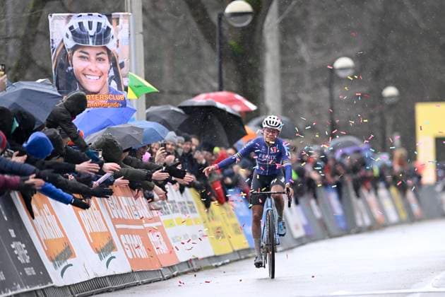 2024 Superprestige Cyclocross Mol MOL, BELGIUM - DECEMBER 23 : Alvarado Ceylin Del Carmen (NED) of Alpecin-Deceuninck wins during the 5th leg of the women elite 2024 - 2025 Telenet Superprestige cyclocross race of Mol on December 23, 2024 in Mol, Belgium, 23 12 2024 Mol Belgium  Copyright: xNicoxVereeckenx
