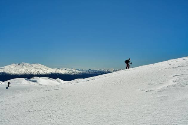 man on ski climbing snow patagonia chile touring top backcountry cornice man on ski climbing snow patagonia chile touring top backcountry cornice. High quality photo (License=RF) 22551580 Copyright: xZoonar.com AndreasxMuthx 22551580